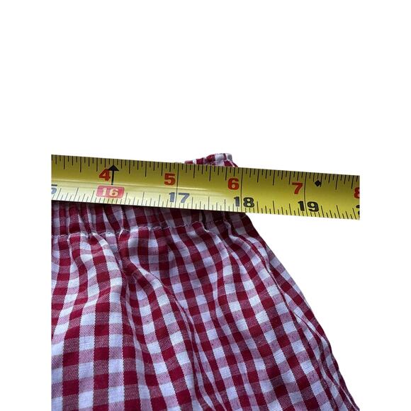 Cartouche Red Gingham Bloomers Shorts Size XL XLarge - Picture 5 of 5